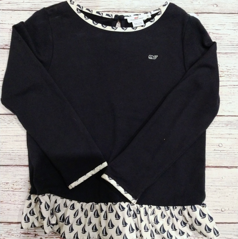 Vineyard vines navy shirt